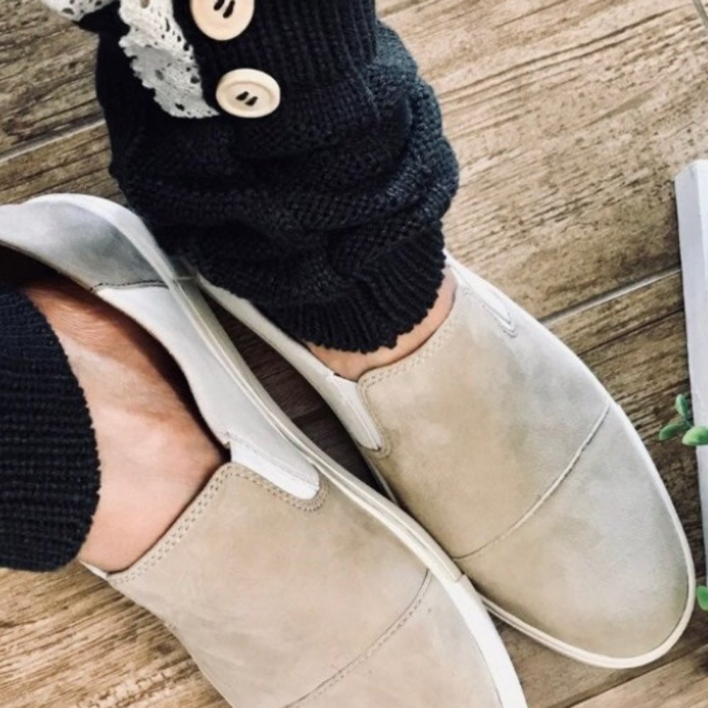 Frye Gemma Slip On Fashion Suede Sneaker